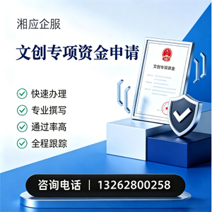 泉州文创专项资金申报服务