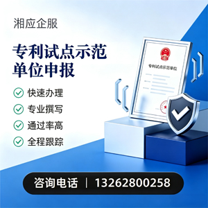 泉州专利试点示范单位申报服务
