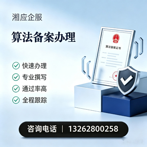 泉州算法备案申报服务